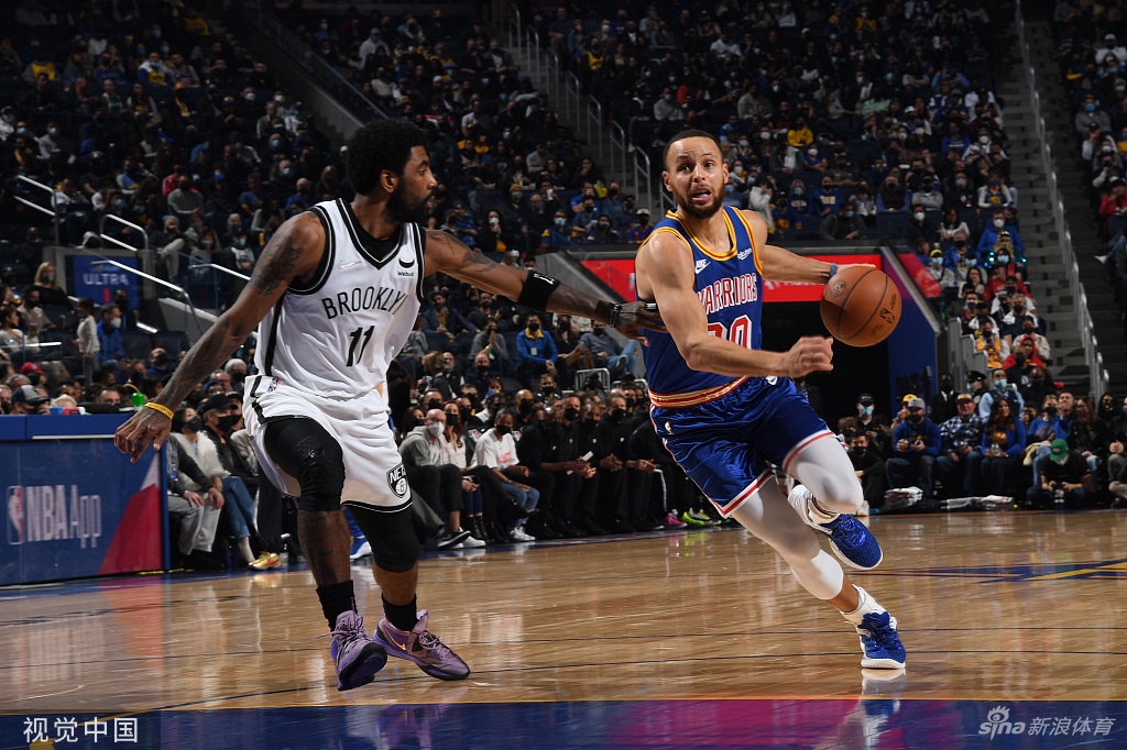 [NBA]篮网106-110勇士 欧文空砍32+7