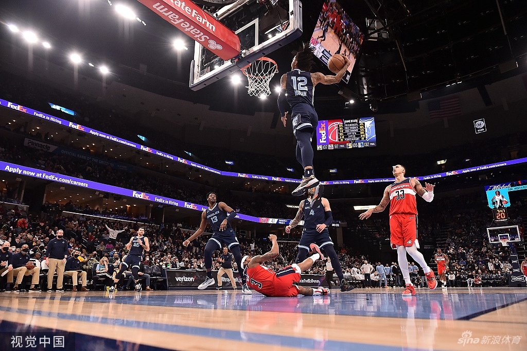 [NBA常规赛]奇才95-115灰熊