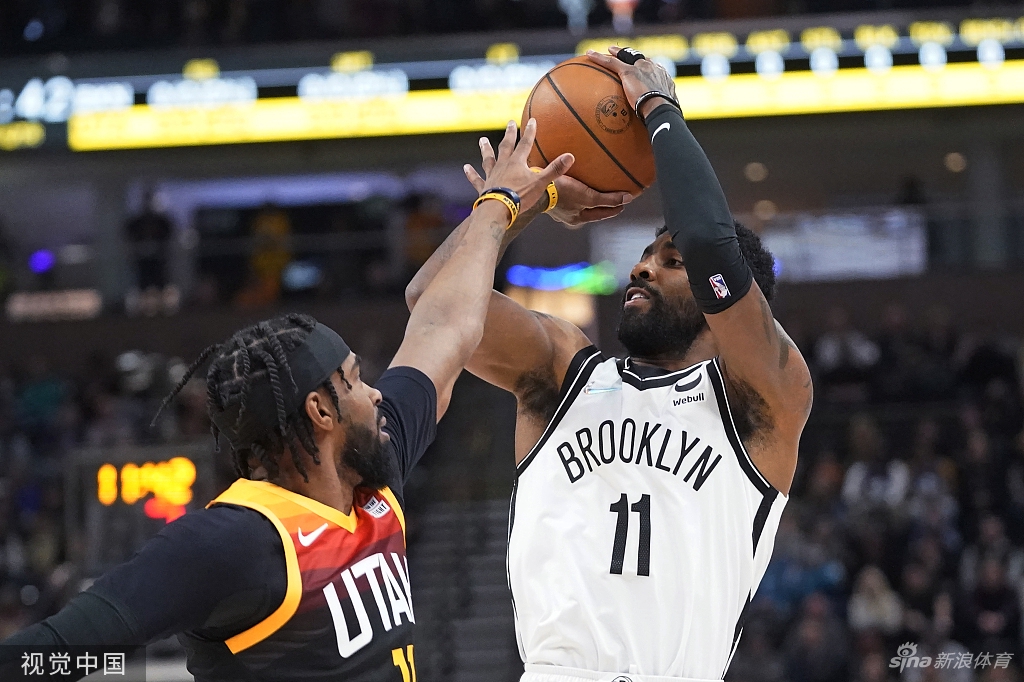 [NBA]篮网102-125爵士 遭遇七连败