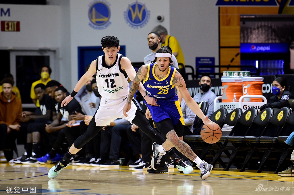 [NBDL]点燃98-110勇士 曾凡博24分钟2分3板1助攻