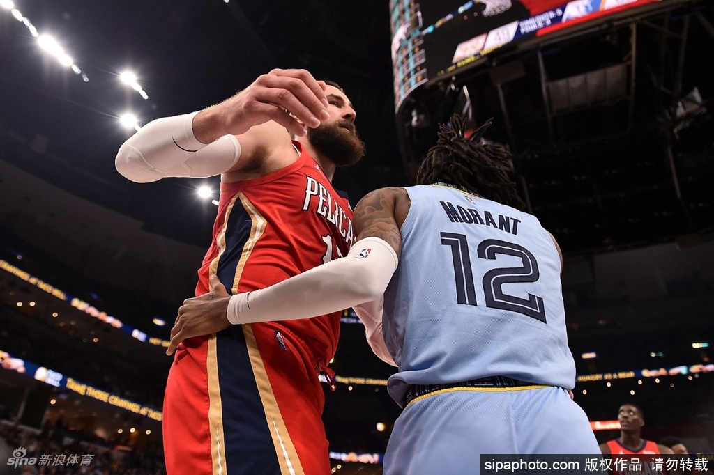 [NBA常规赛]鹈鹕111-132灰熊