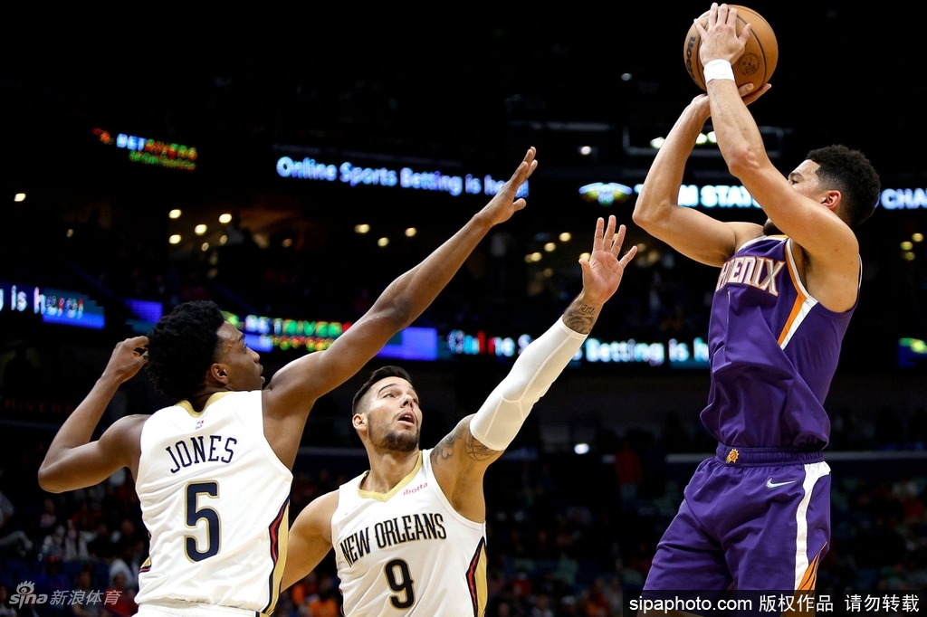 [NBA]太阳131-115鹈鹕 布克27分8助攻