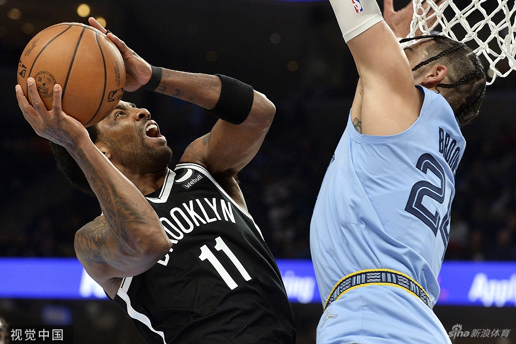 [NBA]篮网120-132灰熊 欧文杜兰特合砍78分