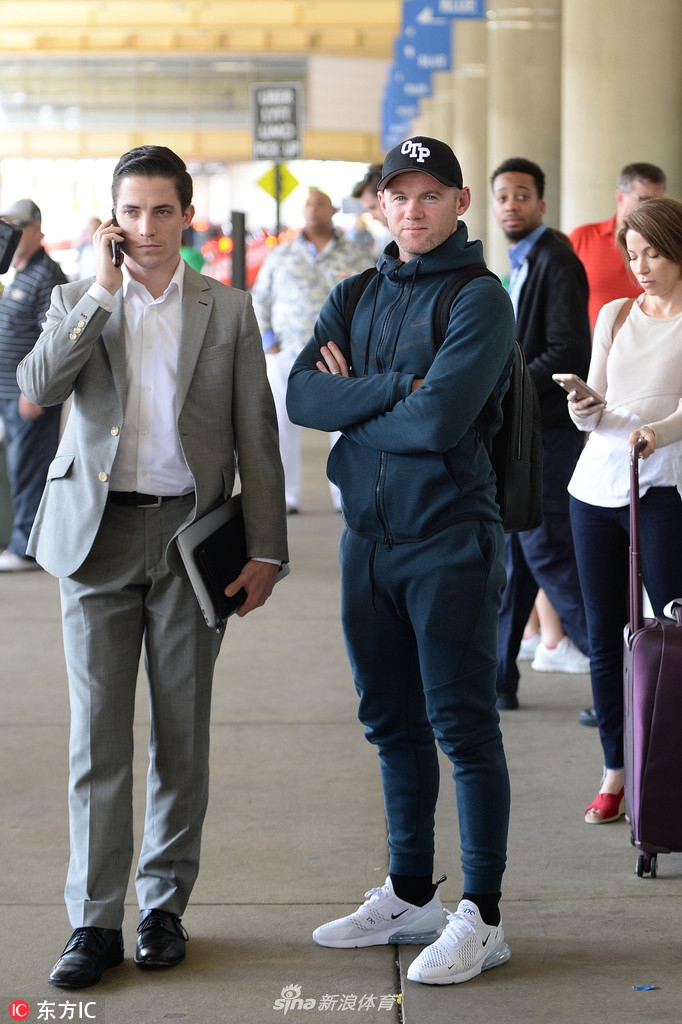 鲁尼飞抵华盛顿告别英超