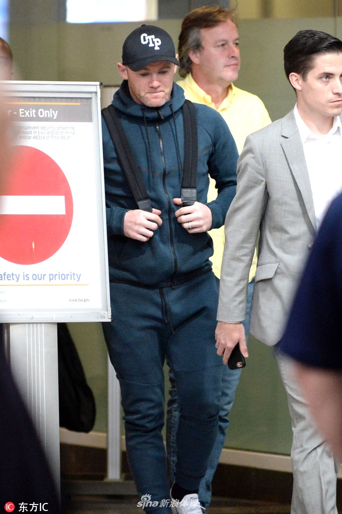 鲁尼飞抵华盛顿告别英超