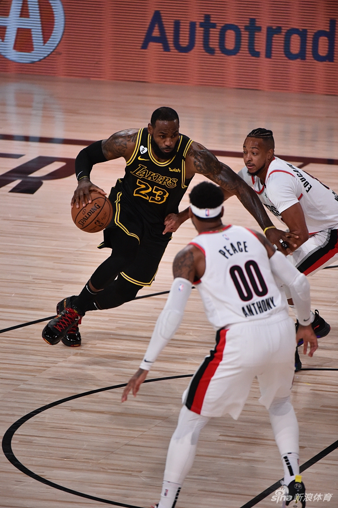 [NBA季后赛]湖人135-115开拓者 总分3-1