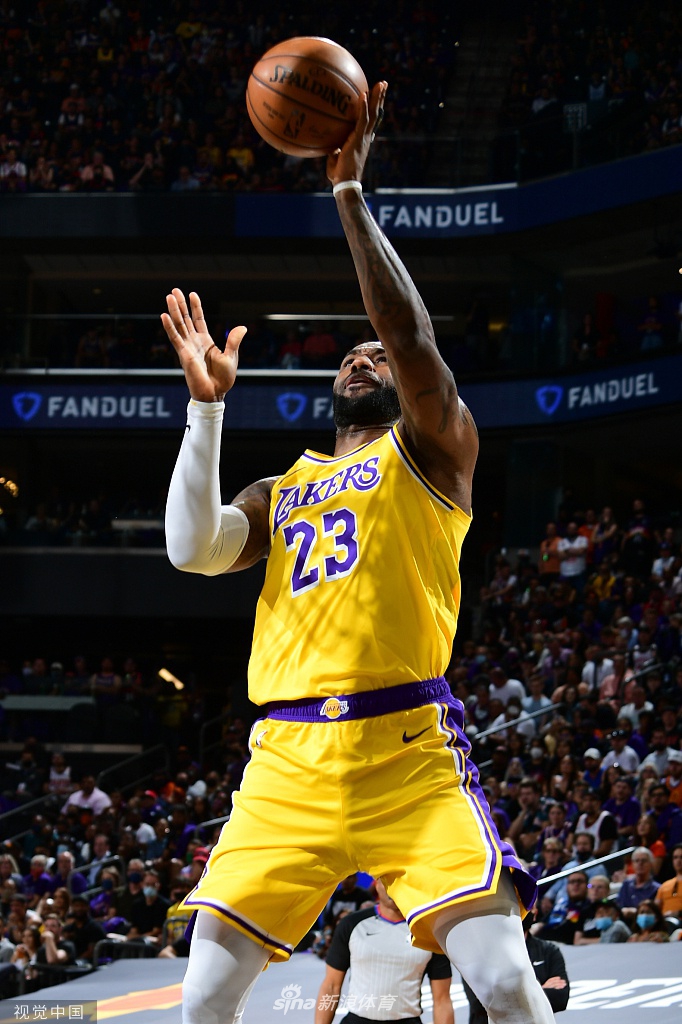 [NBA季后赛]湖人109-102太阳 总分扳成1-1