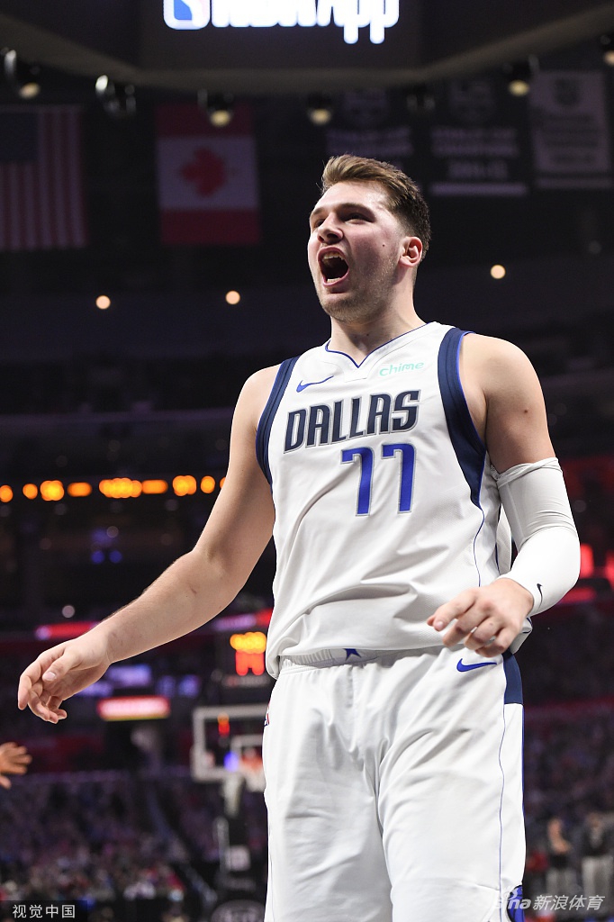 [NBA季后赛]独行侠127-121快船 东契奇39分拿两连胜