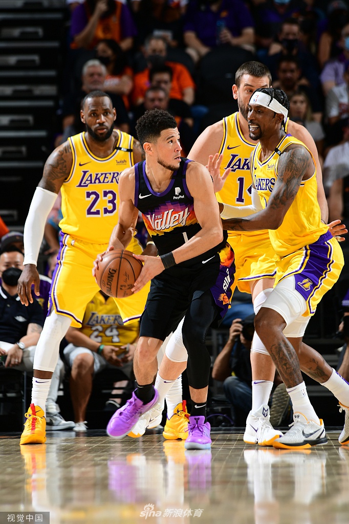 [NBA季后赛]湖人109-102太阳 总分扳成1-1