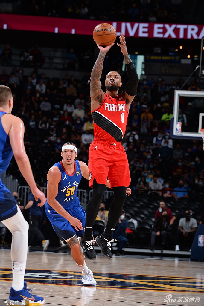 [NBA季后赛]开拓者140-147掘金 利拉德空砍55分