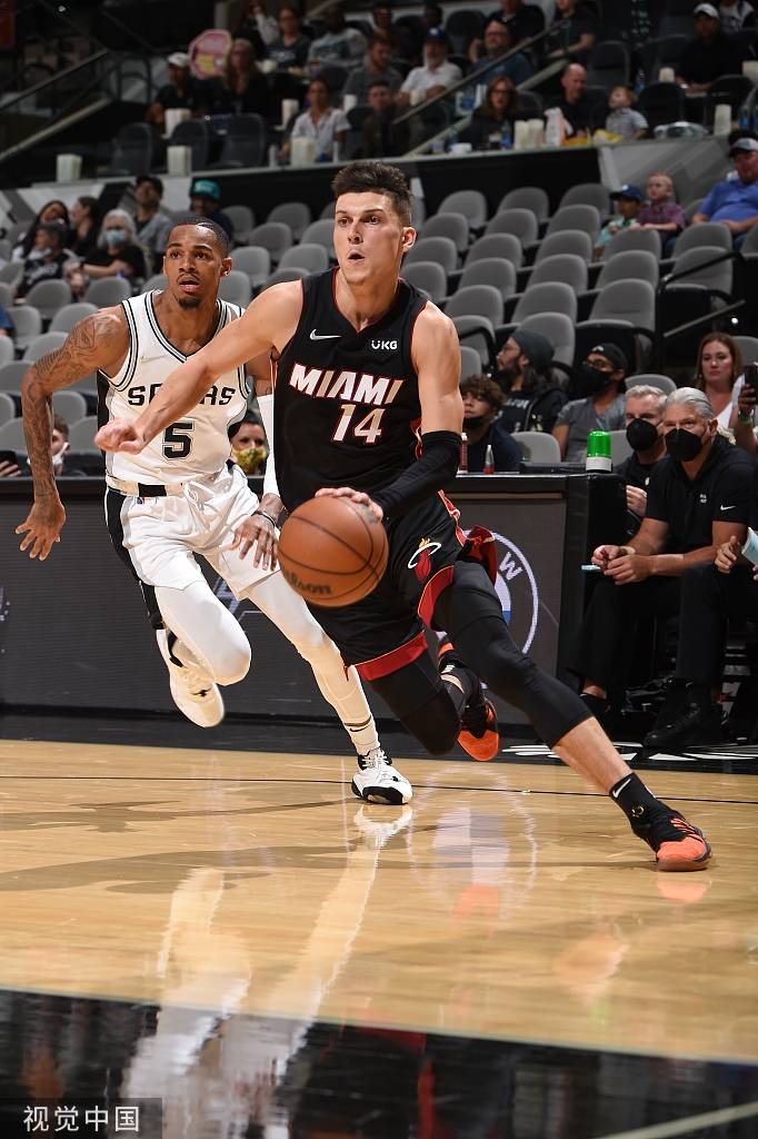 [NBA季前赛]热火109-105马刺