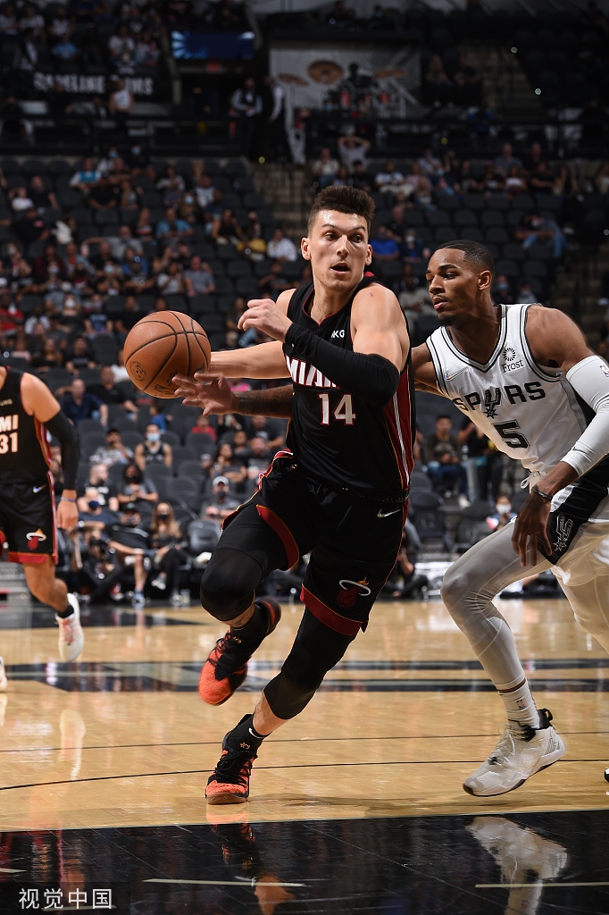 [NBA季前赛]热火109-105马刺