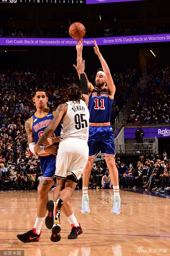 [NBA]篮网106-110勇士 欧文空砍32+7