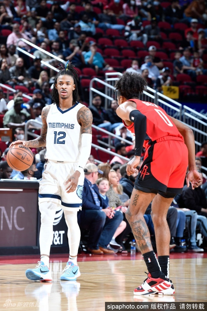 [NBA]灰熊112-123火箭 莫兰特22分难救主