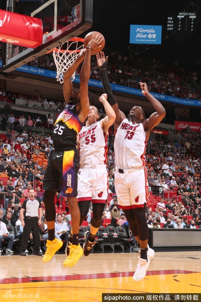 [NBA]太阳111-90热火 提前16轮率先晋级季后赛