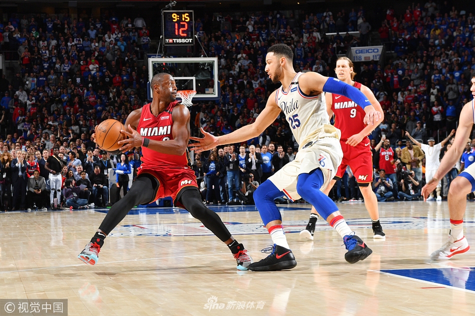 韦德单挑西蒙斯