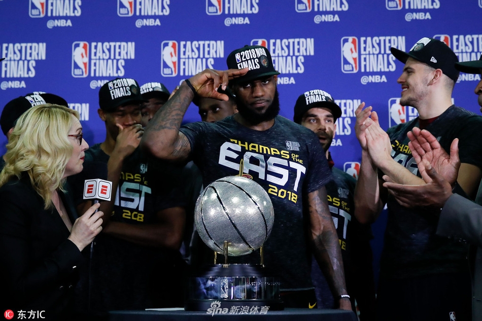 骑士4比3淘汰凯尔特人晋级NBA总决赛