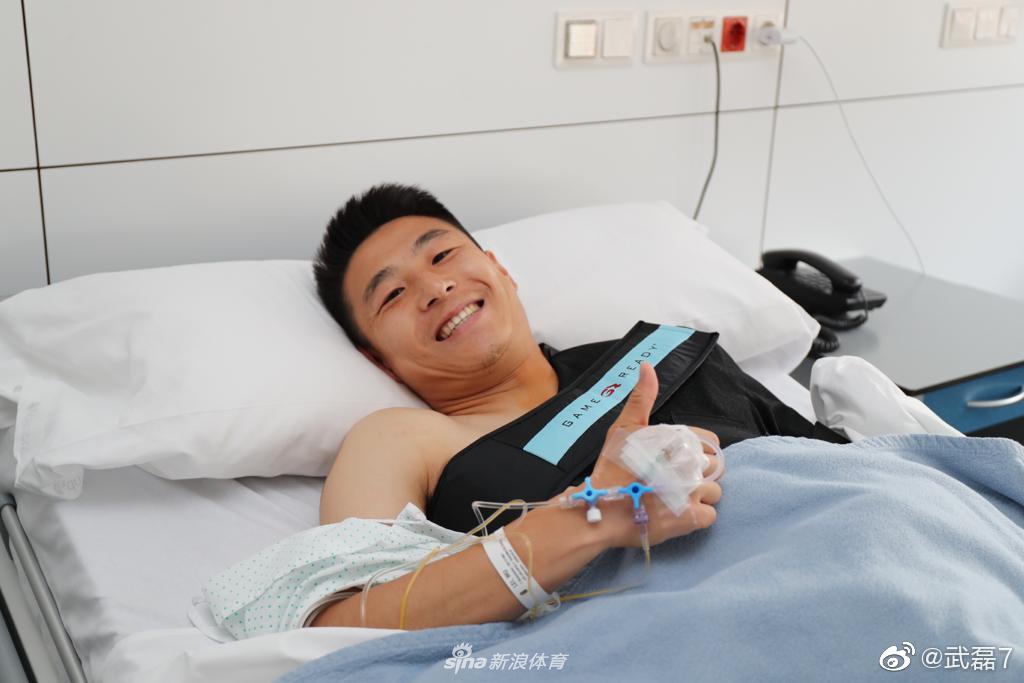 武磊手术成功将养伤6-8周