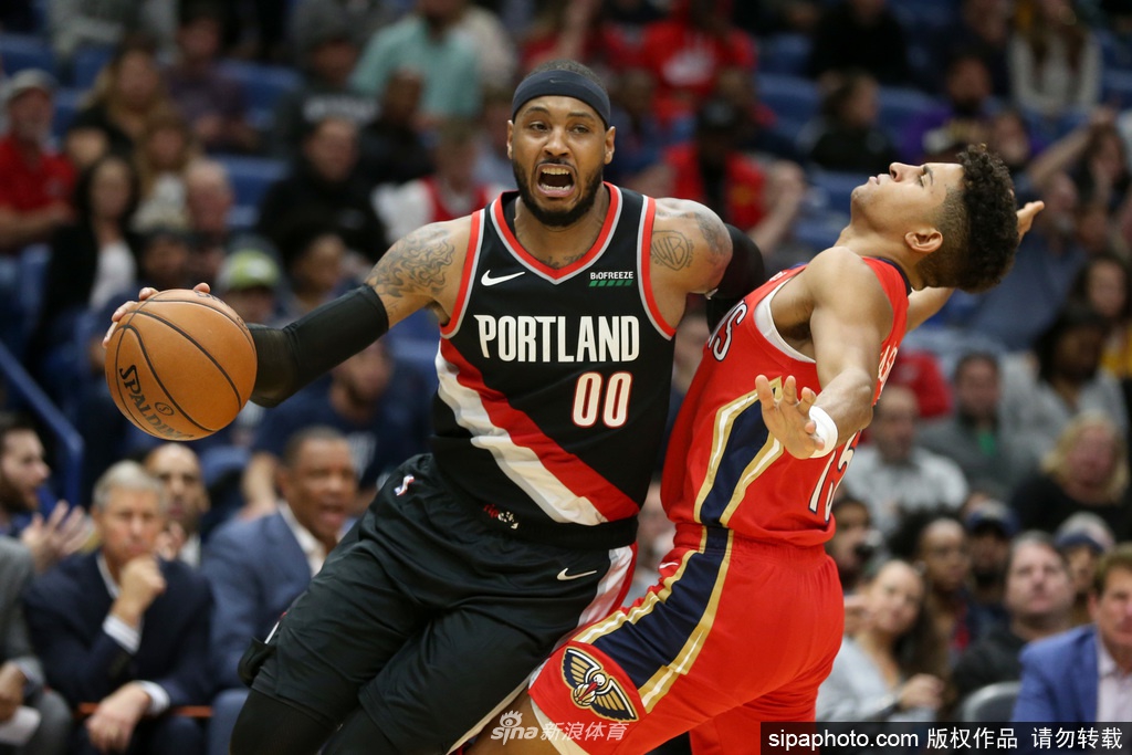 时隔376天安东尼重返NBA！甜瓜开拓者首战砍10分4篮板