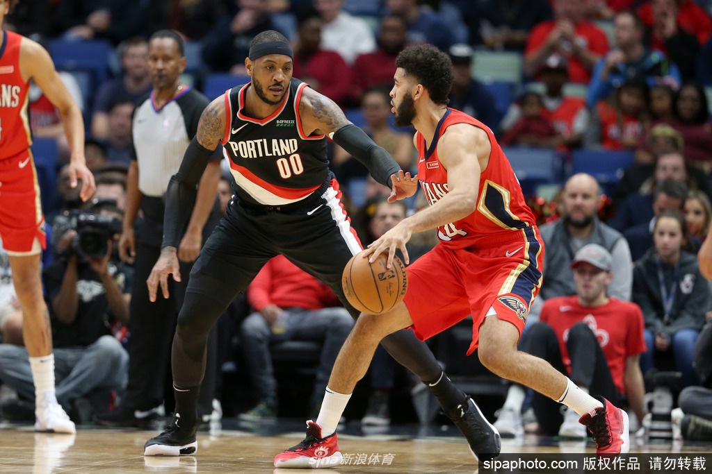 时隔376天安东尼重返NBA！甜瓜开拓者首战砍10分4篮板