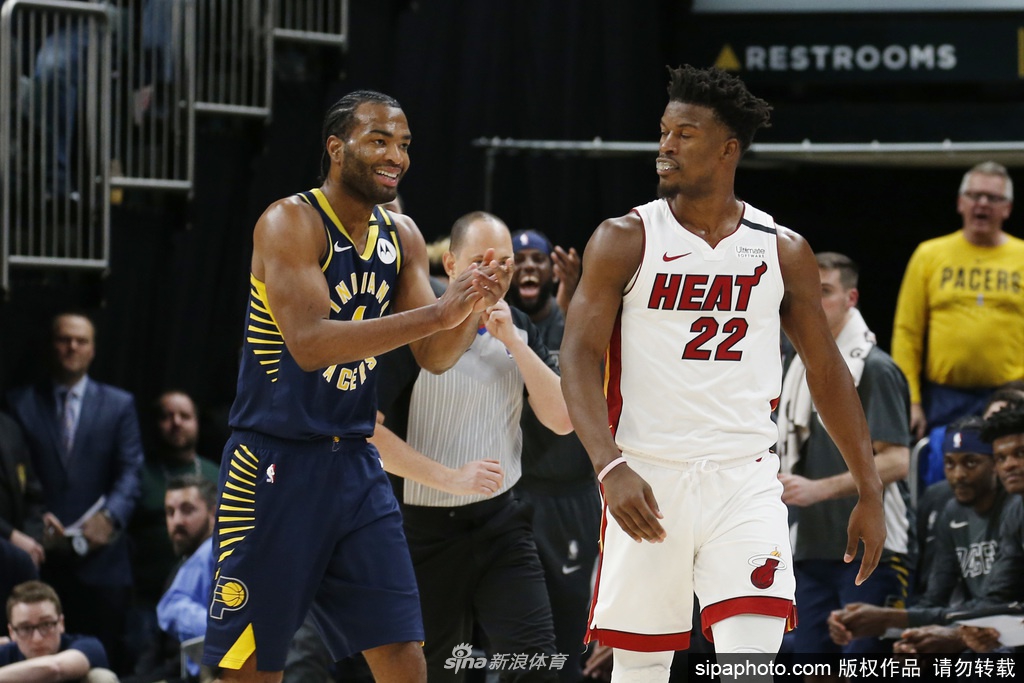 [NBA]热火122-108步行者 巴特勒喷沃伦：你个垃圾