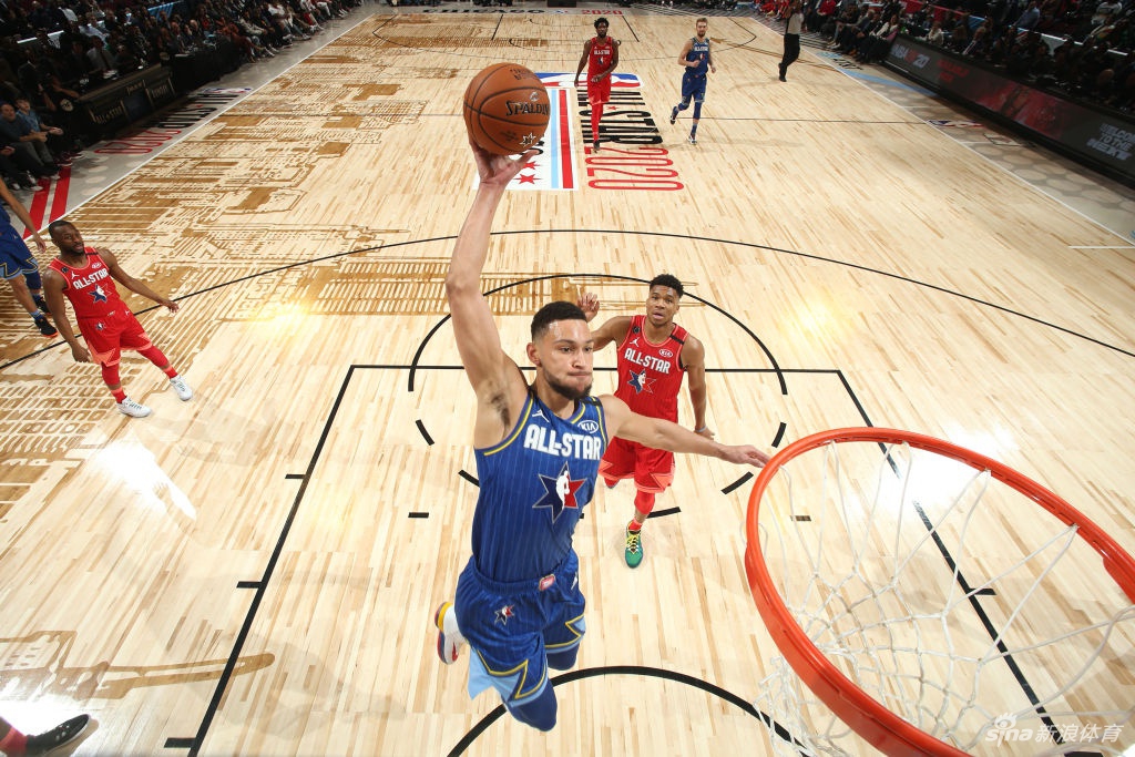 [2020NBA全明星赛]字母哥队155-157詹姆斯队