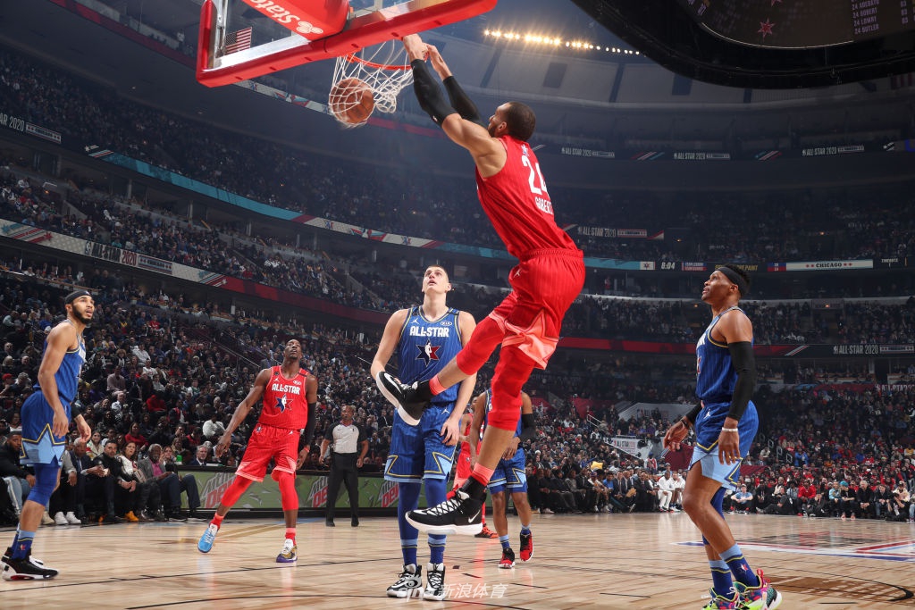 [2020NBA全明星赛]字母哥队155-157詹姆斯队