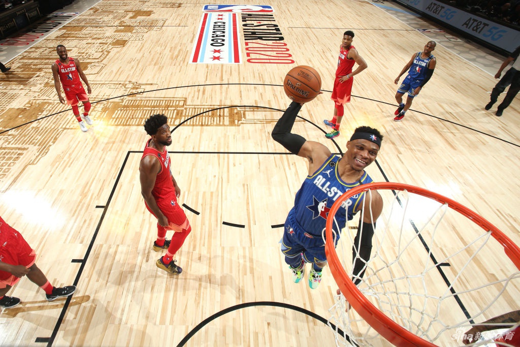 [2020NBA全明星赛]字母哥队155-157詹姆斯队