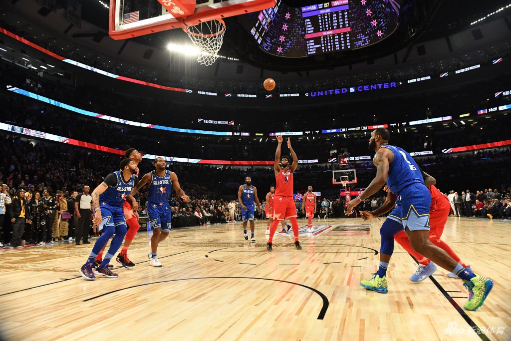[2020NBA全明星赛]字母哥队155-157詹姆斯队