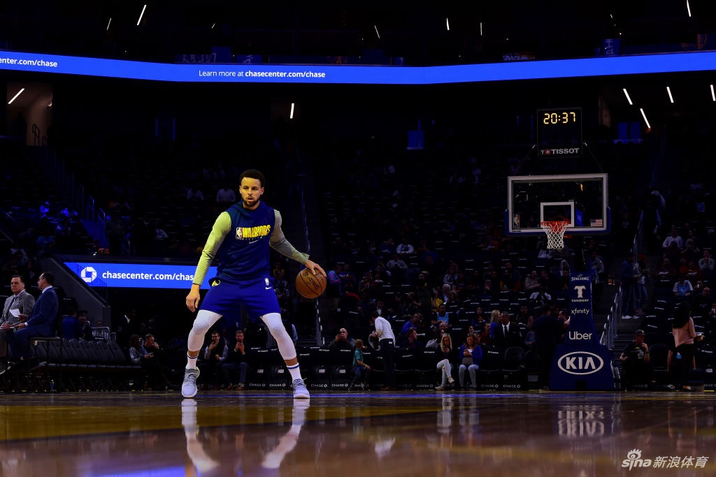 库里有望三月初对阵奇才时复出!投篮运球已毫无问题
