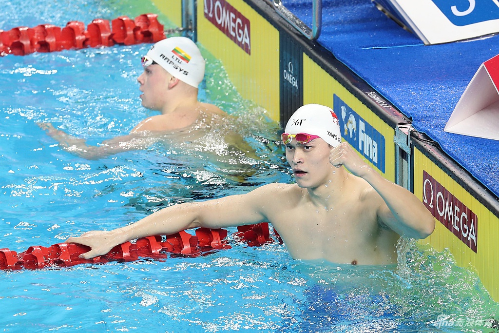 孙杨进入奥运游泳集训名单 官司未解决仍入选国家队