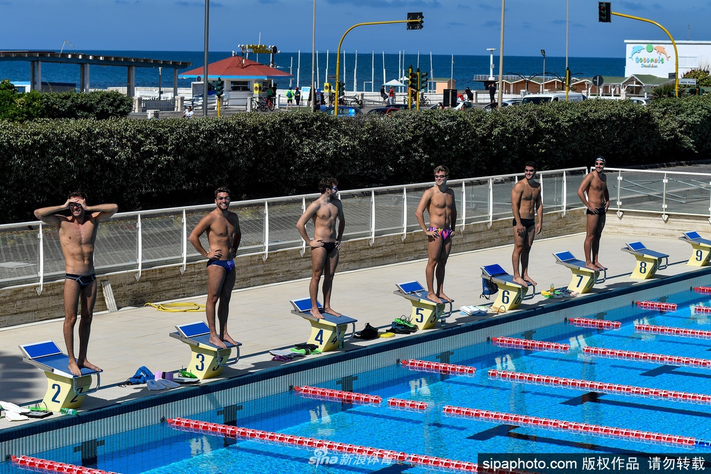 意大利游泳运动员正式复训 训练备战比赛