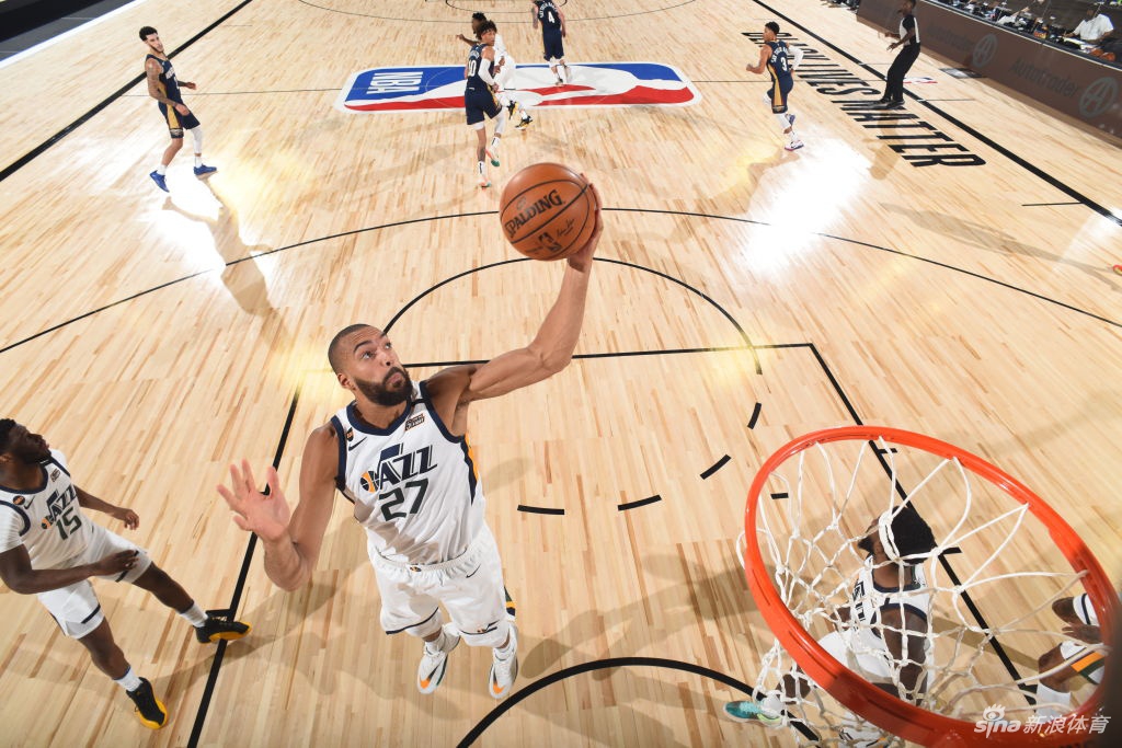 [NBA复赛]爵士106-104鹈鹕 戈伯特米切尔出战