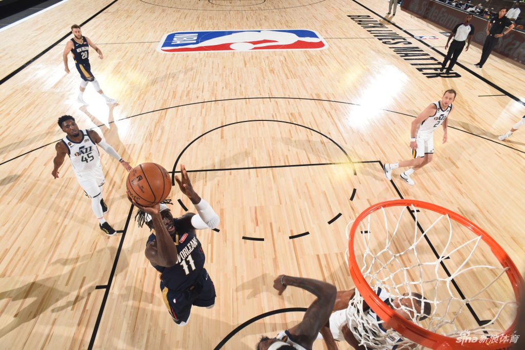 [NBA复赛]爵士106-104鹈鹕 戈伯特米切尔出战