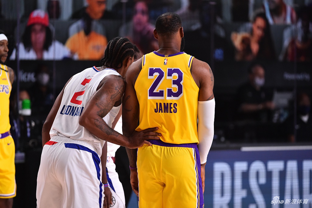 [NBA复赛]快船101-103湖人 詹姆斯砍16+11