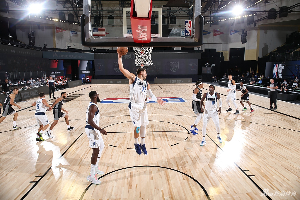 [NBA常规赛]独行侠114-110国王 东契奇砍大号三双