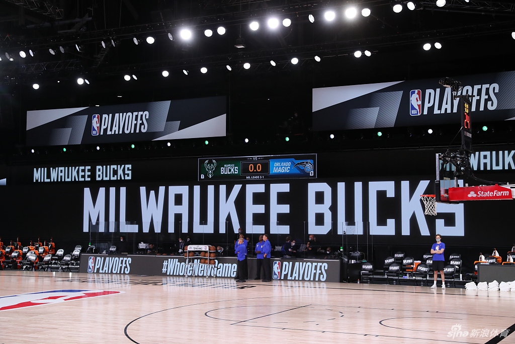 为抗议黑人被警察连射7枪 NBA球队决定罢赛