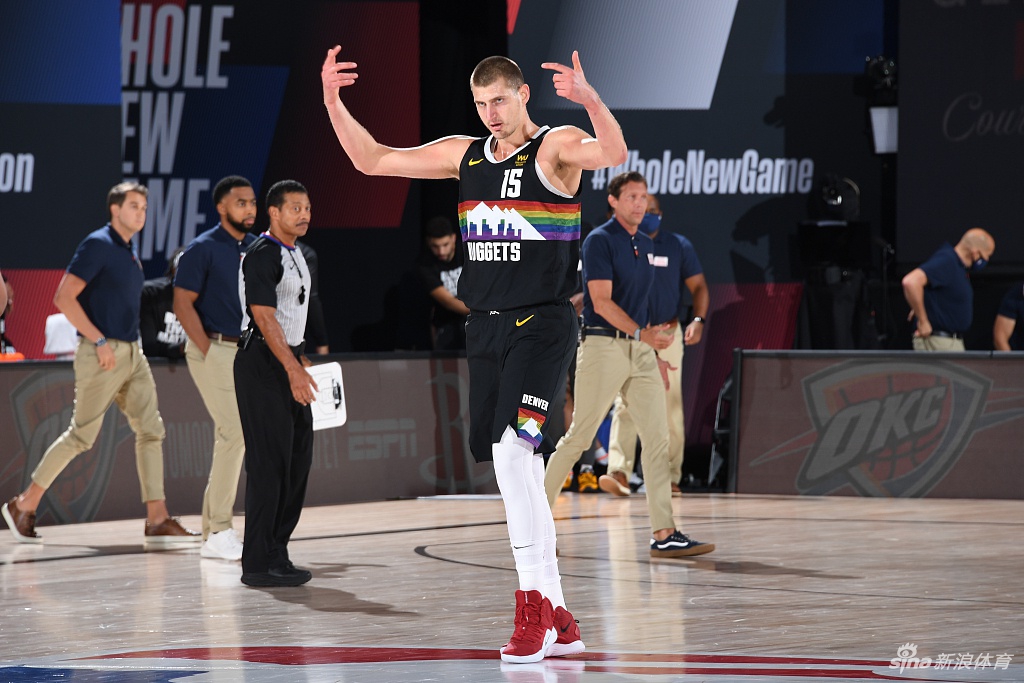 [NBA季后赛]掘金4-3淘汰爵士晋级 约基奇30+14