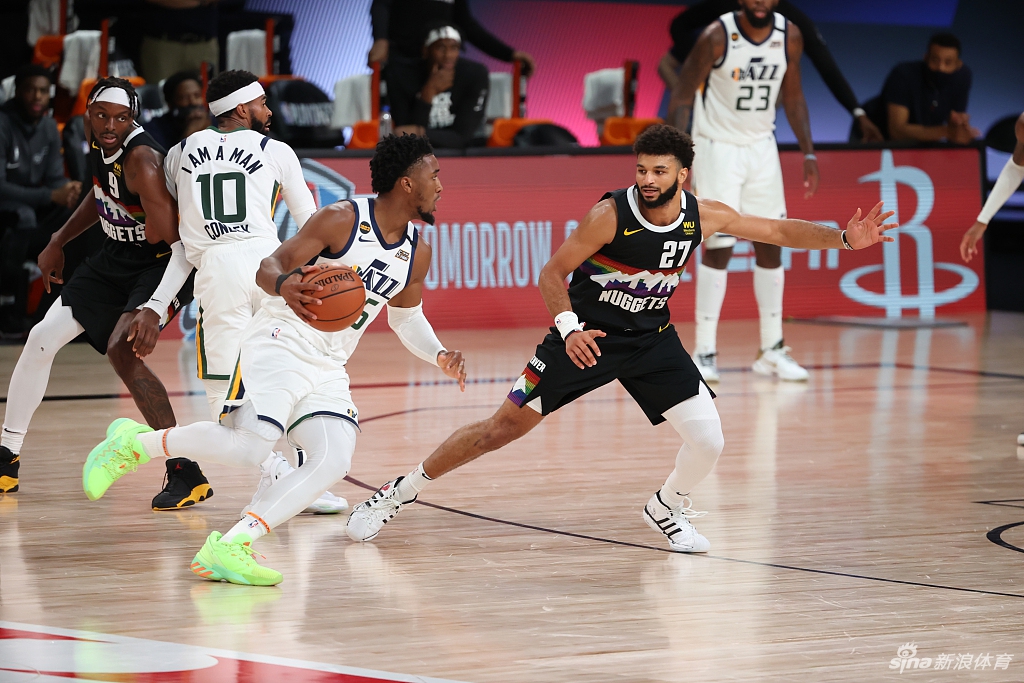 [NBA季后赛]掘金4-3淘汰爵士晋级 约基奇30+14