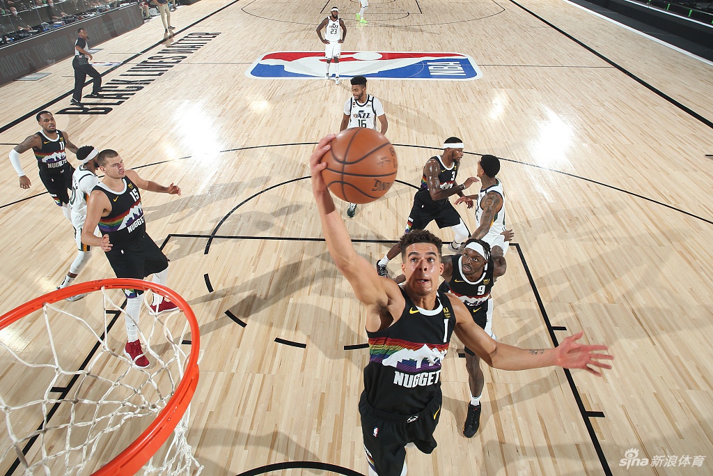 [NBA季后赛]掘金4-3淘汰爵士晋级 约基奇30+14