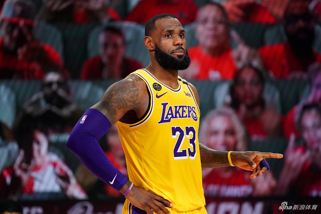 [NBA季后赛]湖人110-100获胜 总分3-1领先