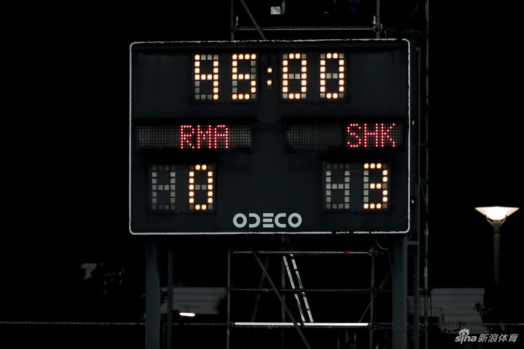 [欧冠]皇马2-3顿涅茨克矿工 上半场连丢3球