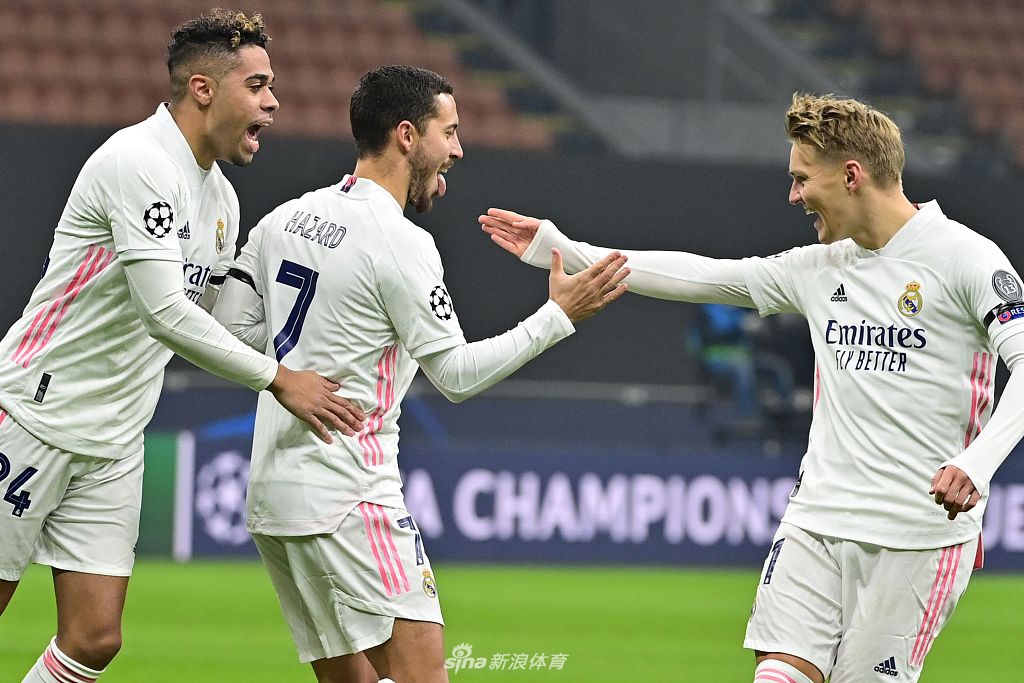 [欧冠]国米0-2皇马 阿扎尔点球破门