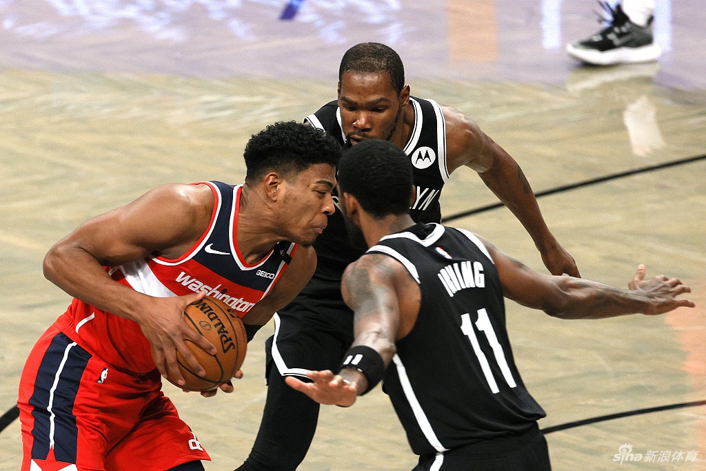 [NBA季前赛]奇才114-119篮网 欧文杜兰特合砍33分