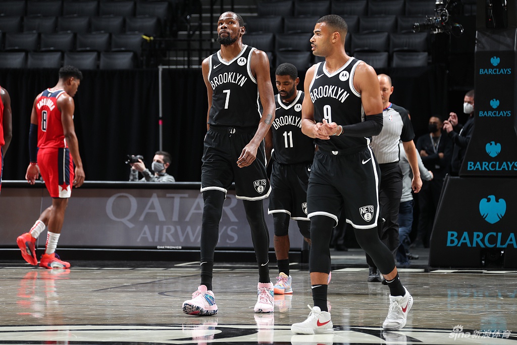 [NBA季前赛]奇才114-119篮网 欧文杜兰特合砍33分