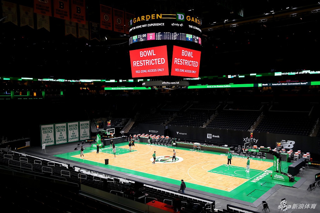 NBA9队有球员确诊24名球员隔离 联盟无意暂停赛季