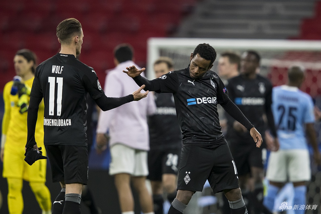 [欧冠]曼城2-0门兴 德布劳内进球