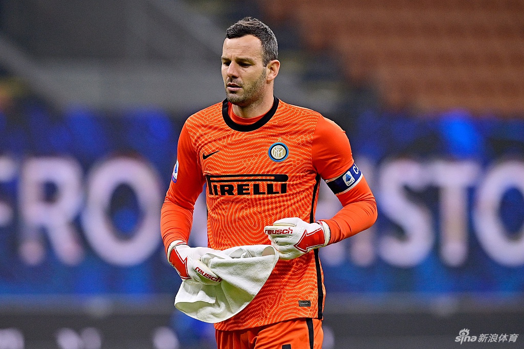 国米门将汉达诺维奇新冠检测呈阳性