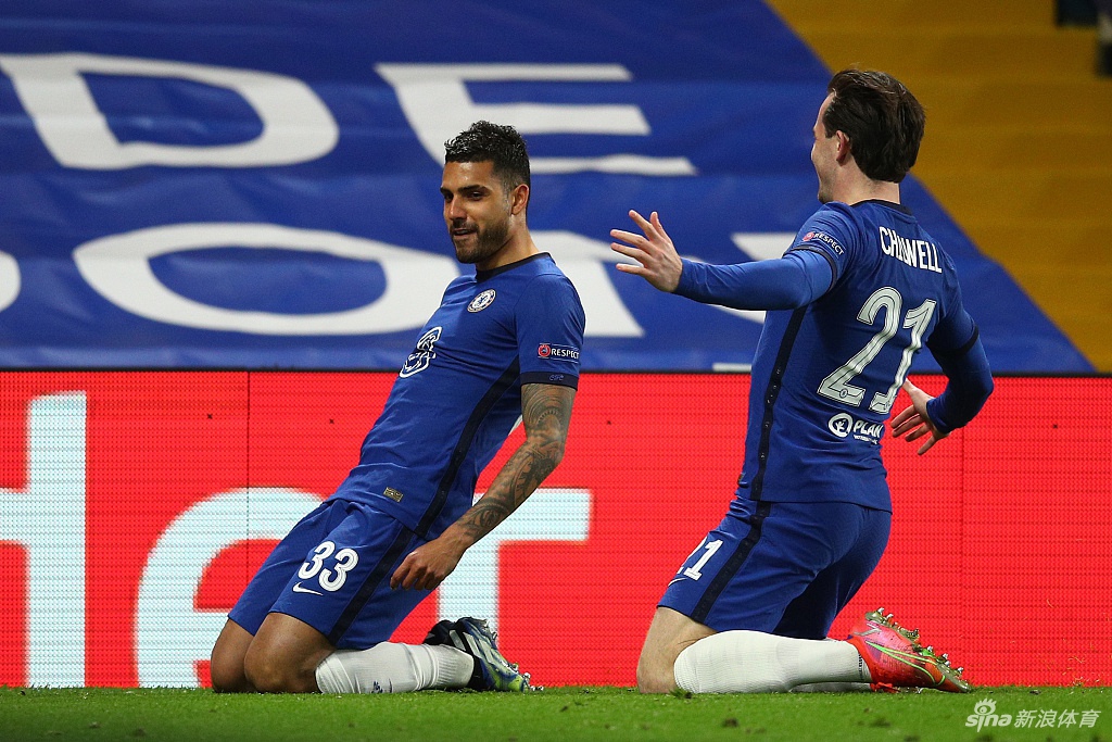 [欧冠]切尔西2-0马竞 时隔7年进8强
