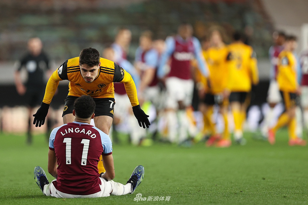 [英超]西汉姆3-2狼队 林加德60米奔袭破门+助攻
